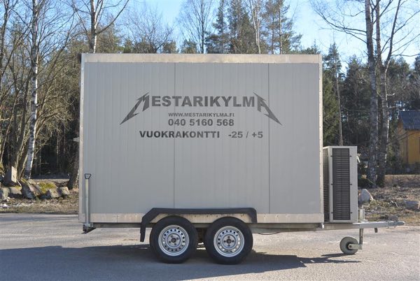 Kylmäkärry vuokrakäyttöön